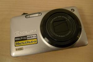 久しぶりにEX-ZR10を借りてみました