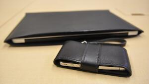 革の iPhone ケース(新作) Design by Isamu Sanada