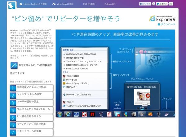 "ピン留め" ( Pinning ) でリピーターを増やそう