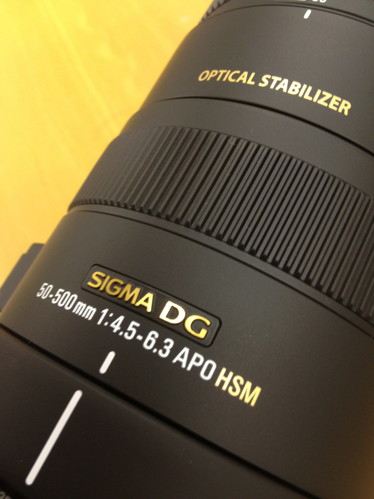 SIGMA APO 50-500mm F4.5-6.3 DG OS HSM | kazumich.log