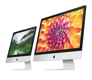 今更だけど薄くなった iMac を初めてみた