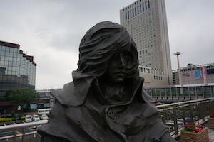 小倉駅でハーロックに会ったよ