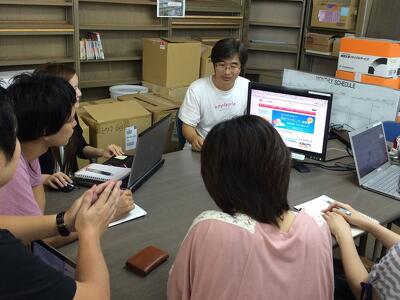 ゴーフィールドさんで a-blog cms の勉強会をしてきた