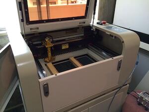 レーザー加工機をベースキャンプ名古屋に