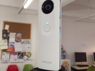 RICHO THETA を体験しました