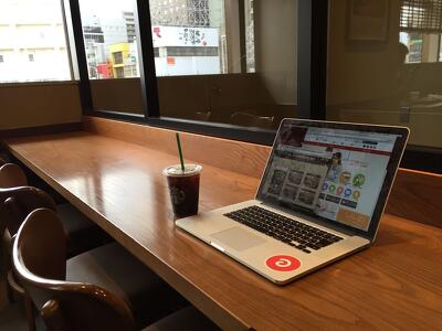 STARBUCKS Wi-Fi 体験と、トイレに行きたくなったらどうする？