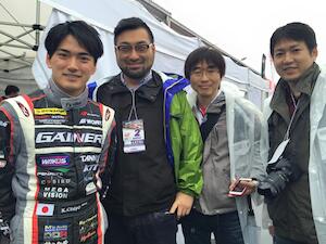 2015 SUPER GT OKAYAMA 300kmレース に千代選手を応援に行ってきました