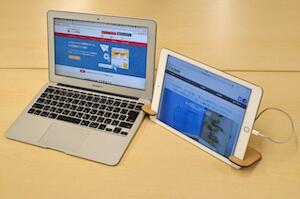 レーザーカッターで iPad スタンドを作ってみました