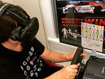 PROJECT CARS と HTC Vive でオンラインVR対戦を体験