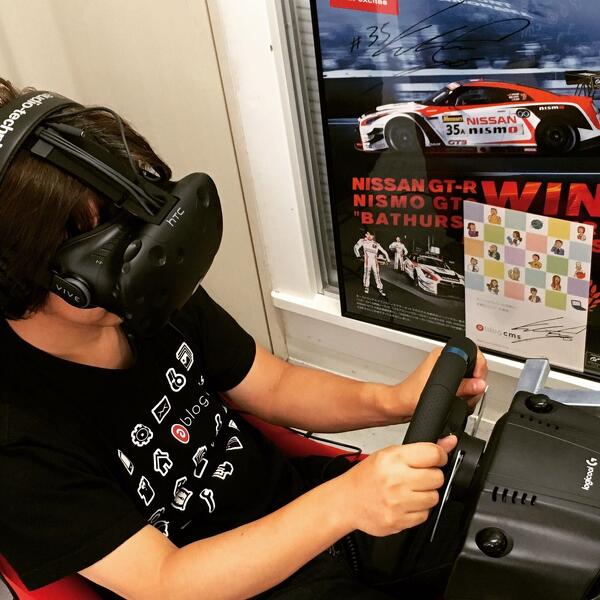 PROJECT CARS と HTC Vive でオンラインVR対戦を体験