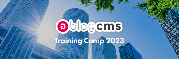 a-blog cms Training Camp 2023 を開催しました