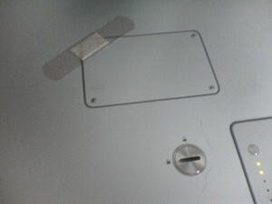 ネジが足りない件についての対応