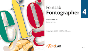 Fontographer 4.7 OS X版
