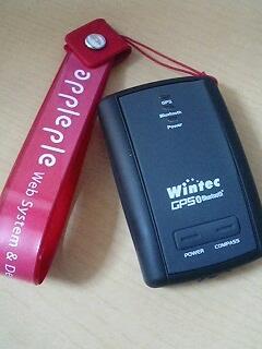 Wintec WBT-100 Bluetooth GPSレシーバ＆ロガー