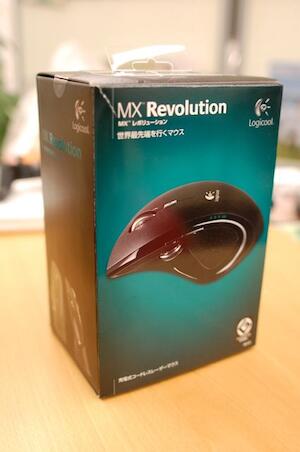 LogiCool MX Revolution というマウスをお試し利用開始