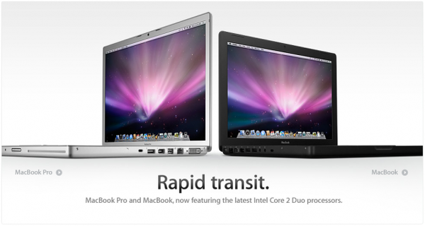 Penryn 搭載の MacBook Pro が出ました