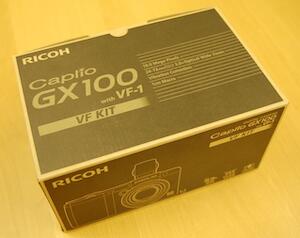 RICOH Caplio GX100 を利用開始！