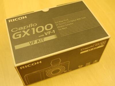 RICOH Caplio GX100 を利用開始！