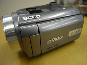 Victor GZ-HD6 を持って運動会に