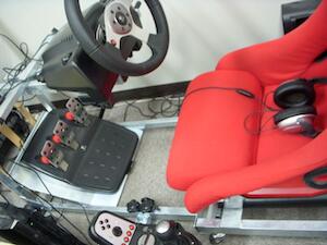 GT-ONE の G25 Racing wheel 対応オプションパーツ(試作品)