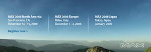 Adobe MAX 2008/2009