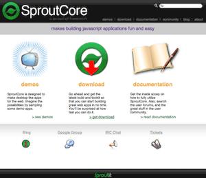 SproutCoreというフレームワーク