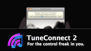 TuneConnect 2 で iTunes をリモートコントロール