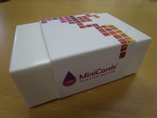 MOO MiniCardを作ってみました