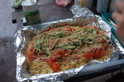 トマト焼きそば