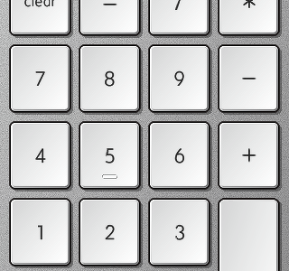 NumberKeyをAppStoreで買ってみました