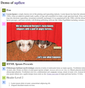 リアルタイムMarkdown「upflow」いいですね