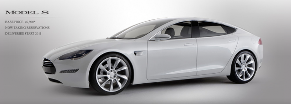 Tesla model S というものがあるようだ