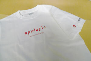 アップルップル オリジナルTシャツ が届きました